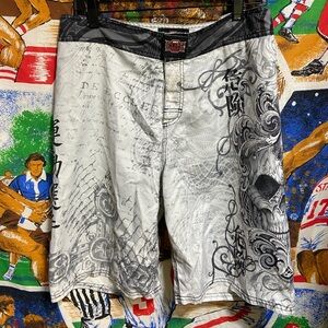 Vintage Y2K MMA Elite Shorts